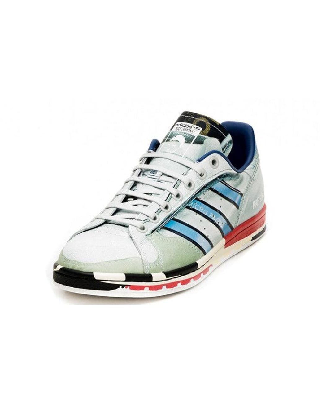Adidas Blue Raf Simons X Micropacer Stan 'Trompe L'Oeil' for men