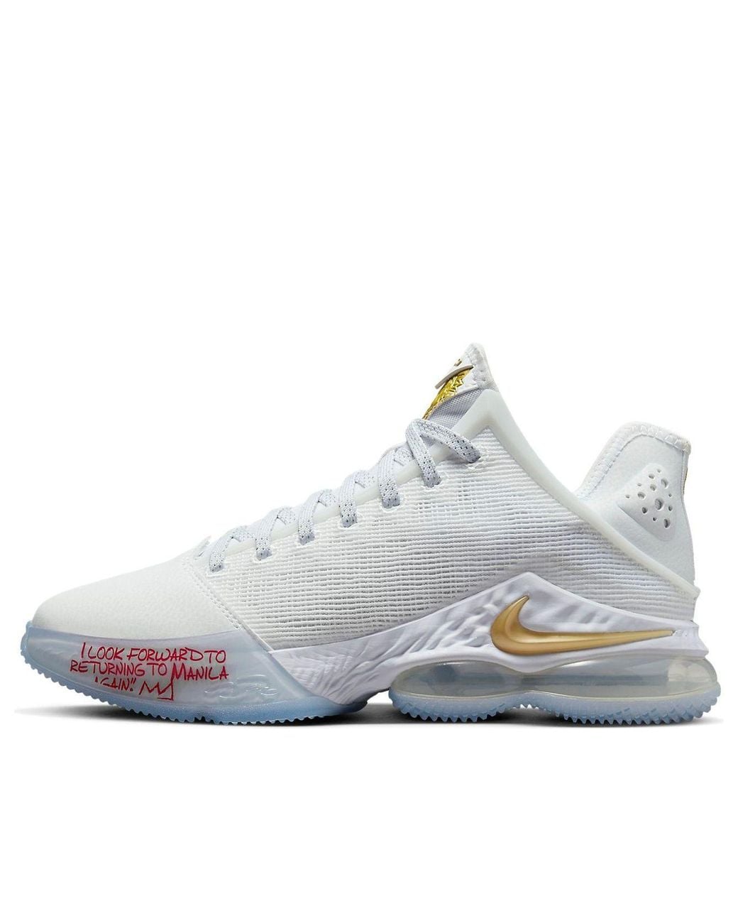 Nike White X Titan Lebron 19 Low 'Beyond The Seas' for men
