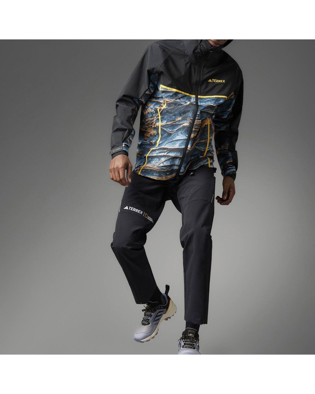 Adidas Black X National Geographic Pants for men