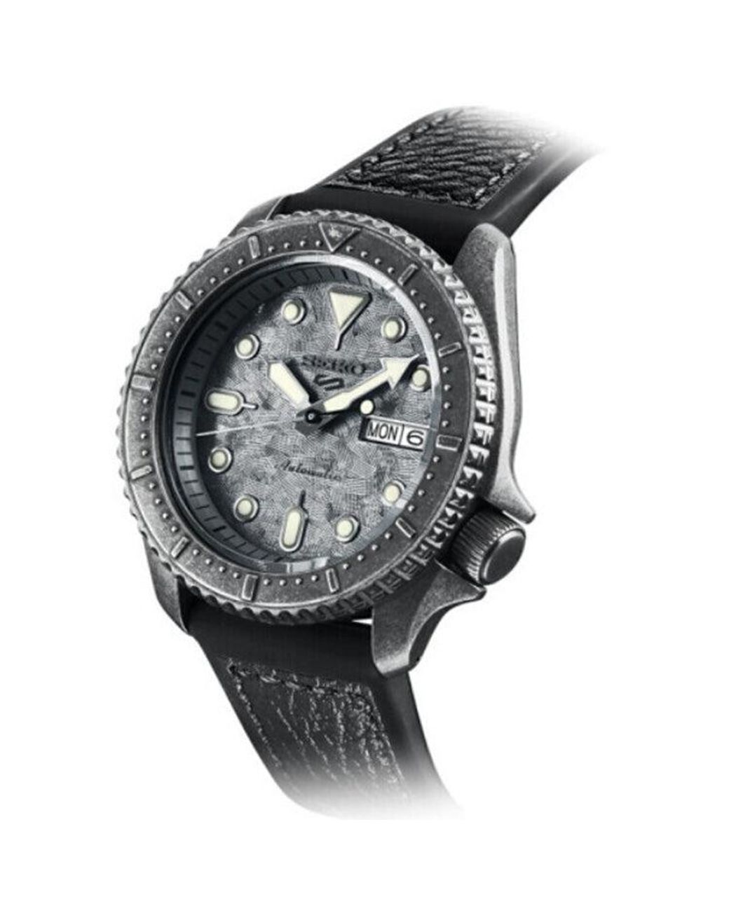 Seiko Gray No. 5 Series Retro Automatic Mechanical Waterproof Watch