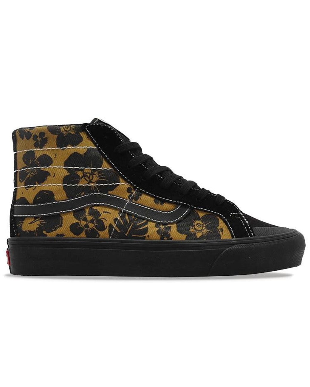 Vans Black Sk8-Hi 138 Decon 'Dark Aloha' for men