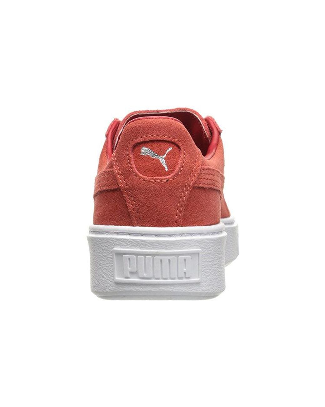 PUMA Red (Wmns) Suede Platform 'Barbados Cherry'