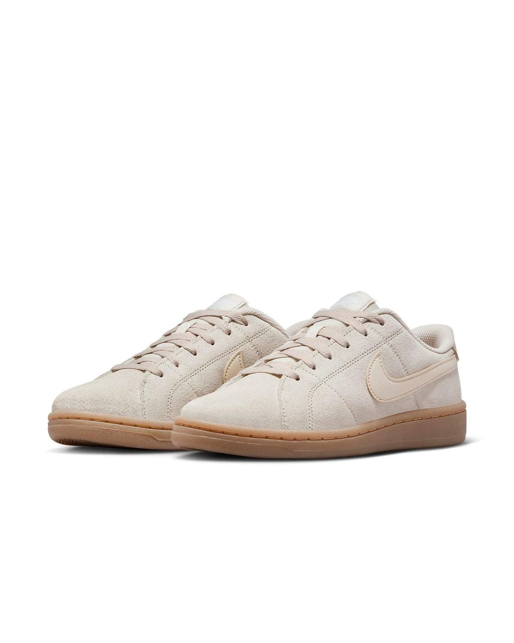 Nike White (Wmns) Court Royale 2 Suede 'Light Orewood'