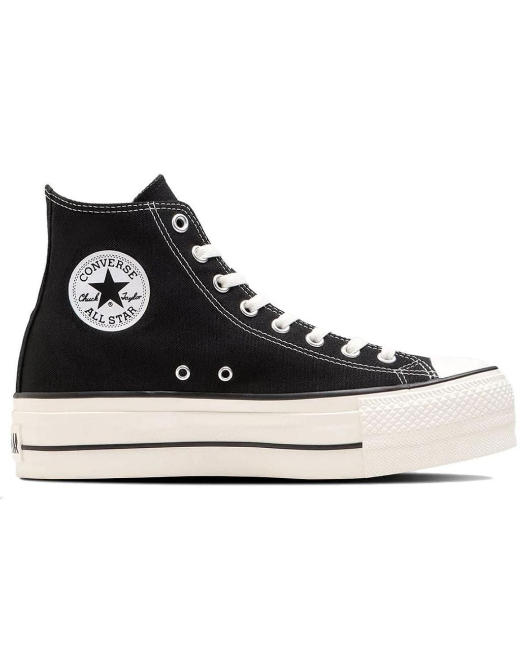 Converse Black All Star Lifted High Top for men