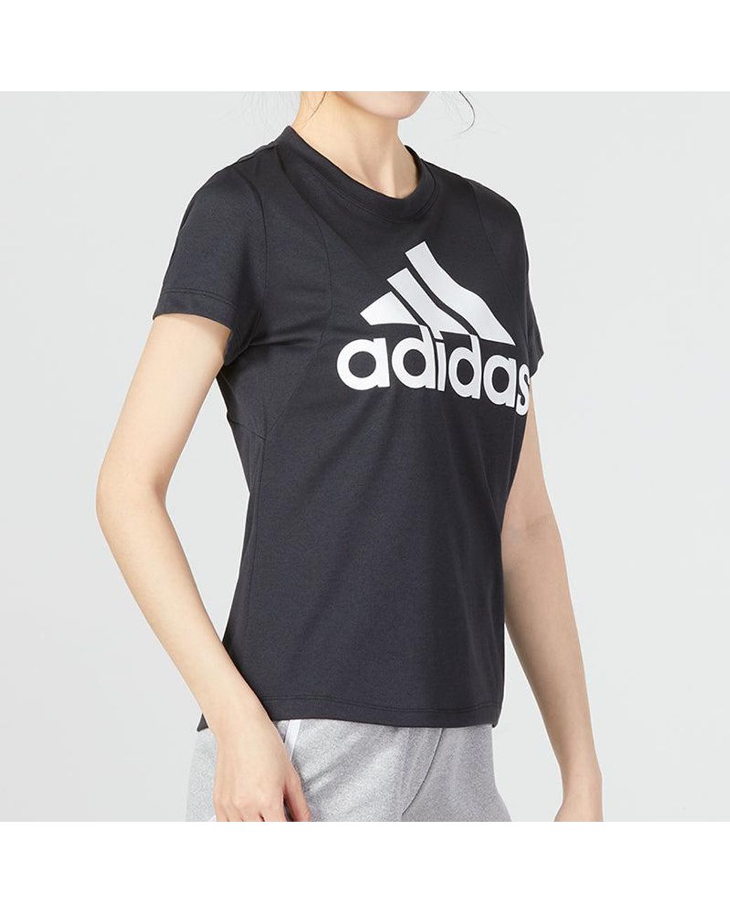 Adidas Black (Wmns) Badge Of Sport Logo T-Shirt