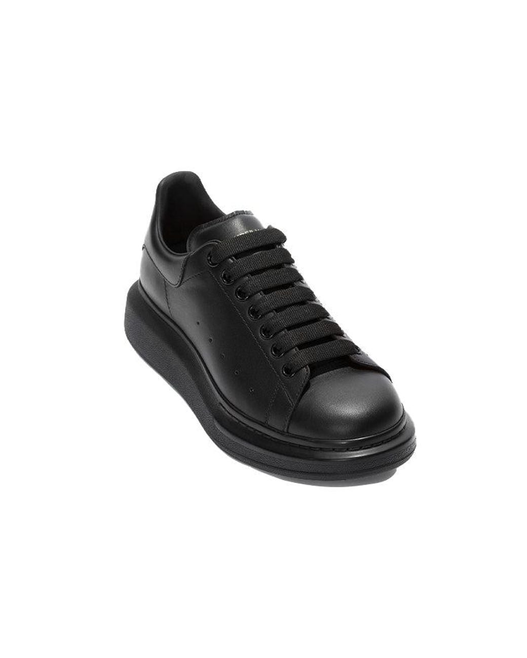 McQueen Black Oversized Sneaker 'Pure' for men