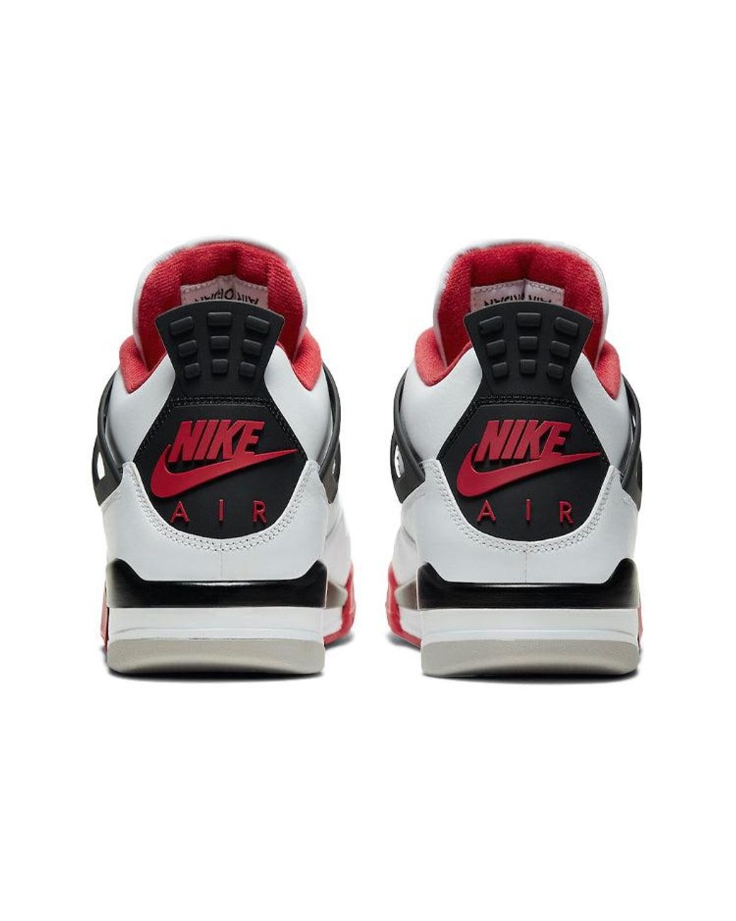 Nike White Air 4 Retro "fire Red 2020" Shoes for men