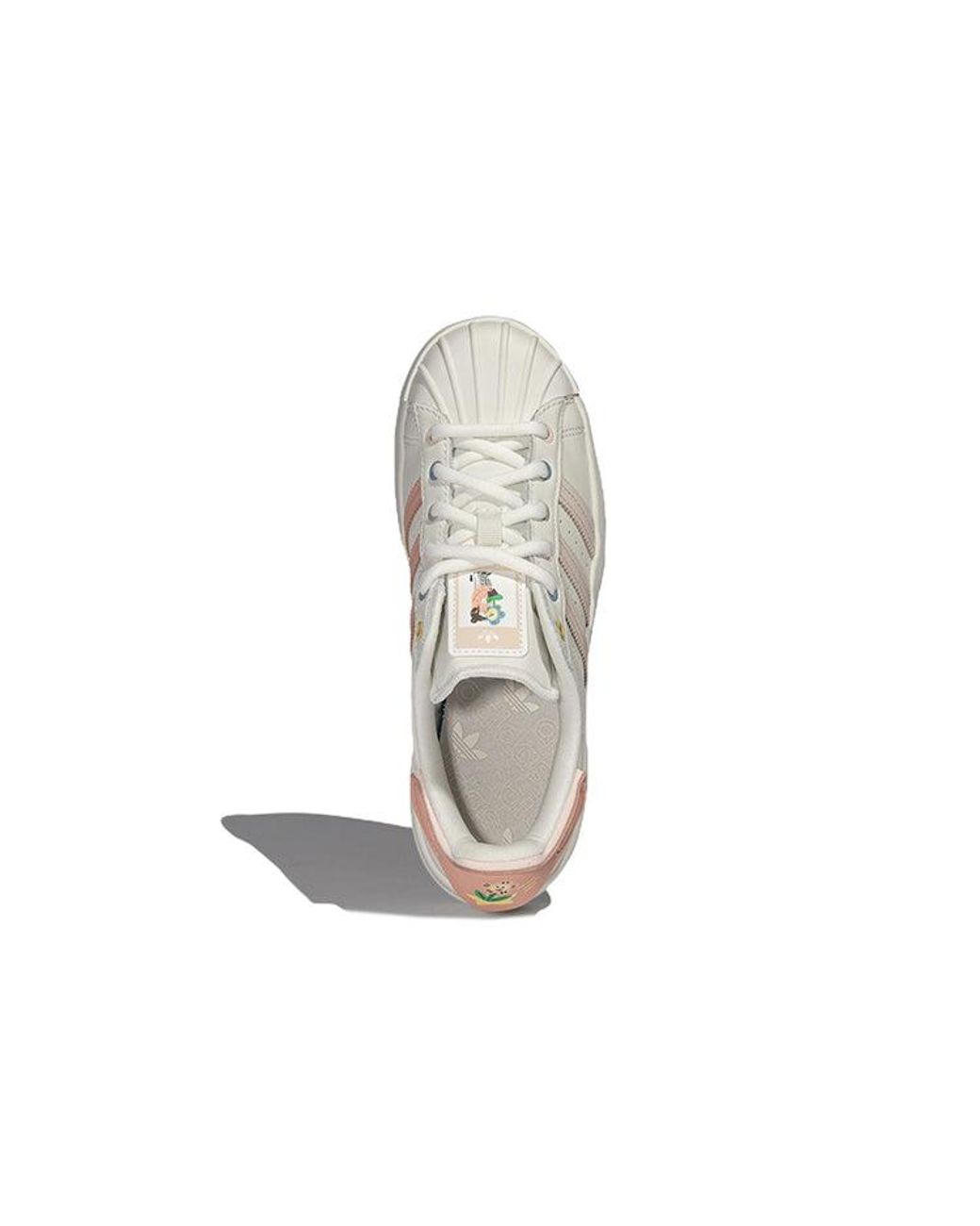 Adidas White Superstar Ayoon