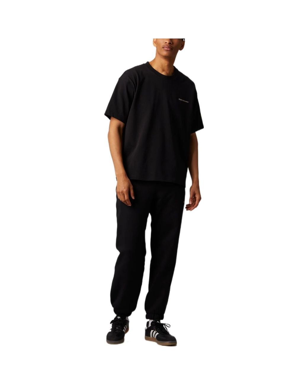 Adidas Black X Pharrell Humanrace Small Logo Sweatpants for men