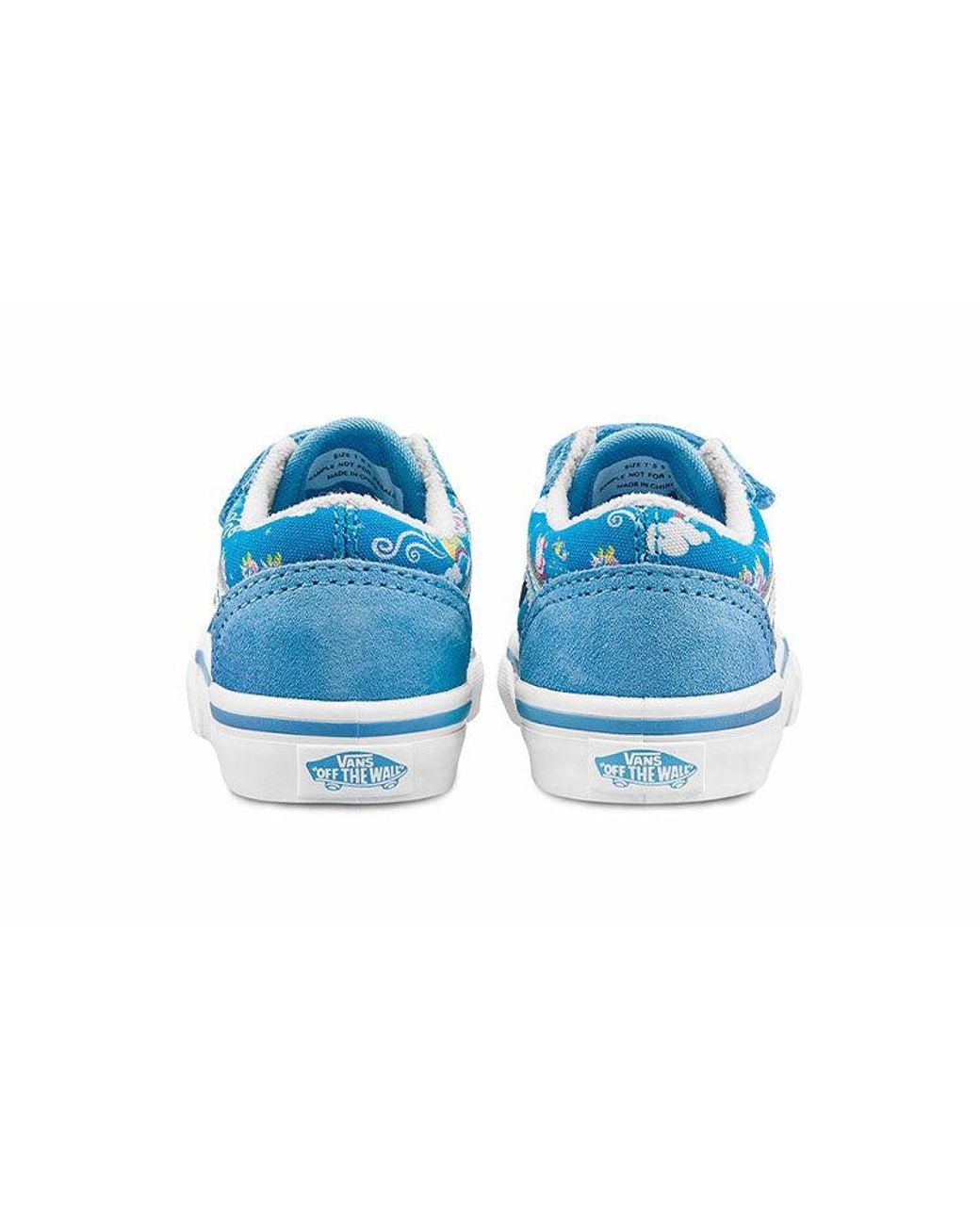 Vans Blue Old Skool V Sneakers K for men