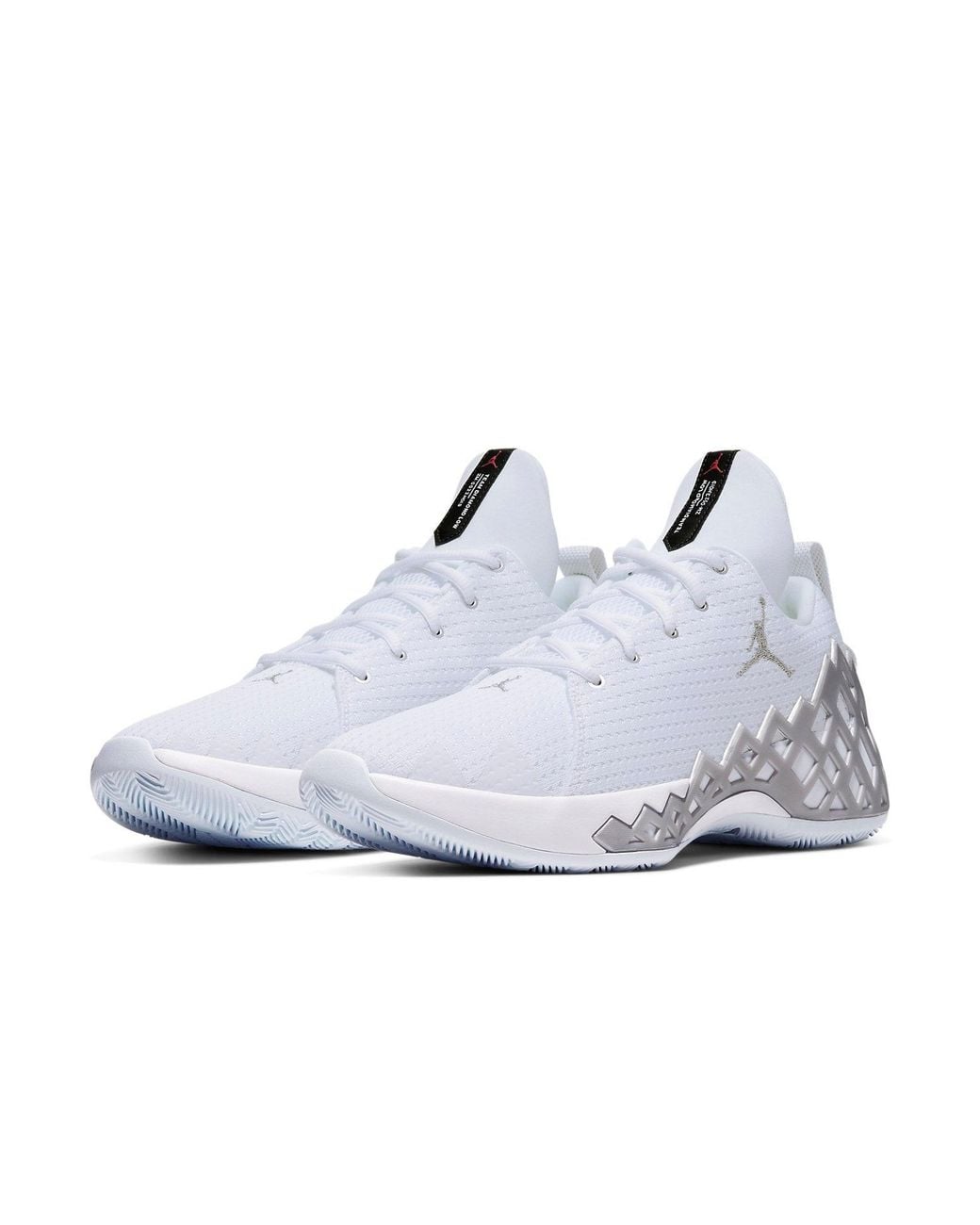 Nike White Jumpman Diamond Low Pf for men