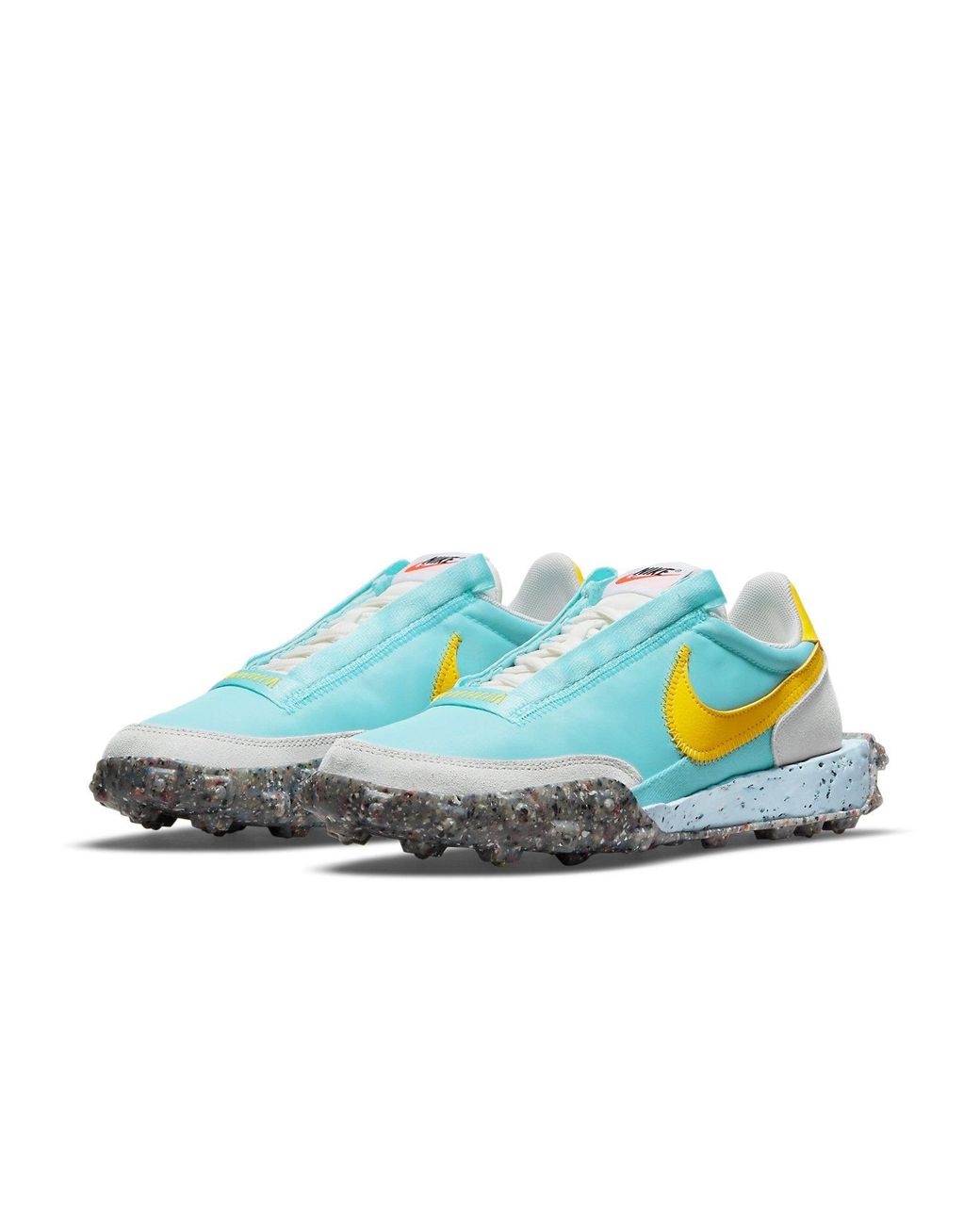 Nike Blue (Wmns) Waffle Racer Crater 'Bleached Aqua'