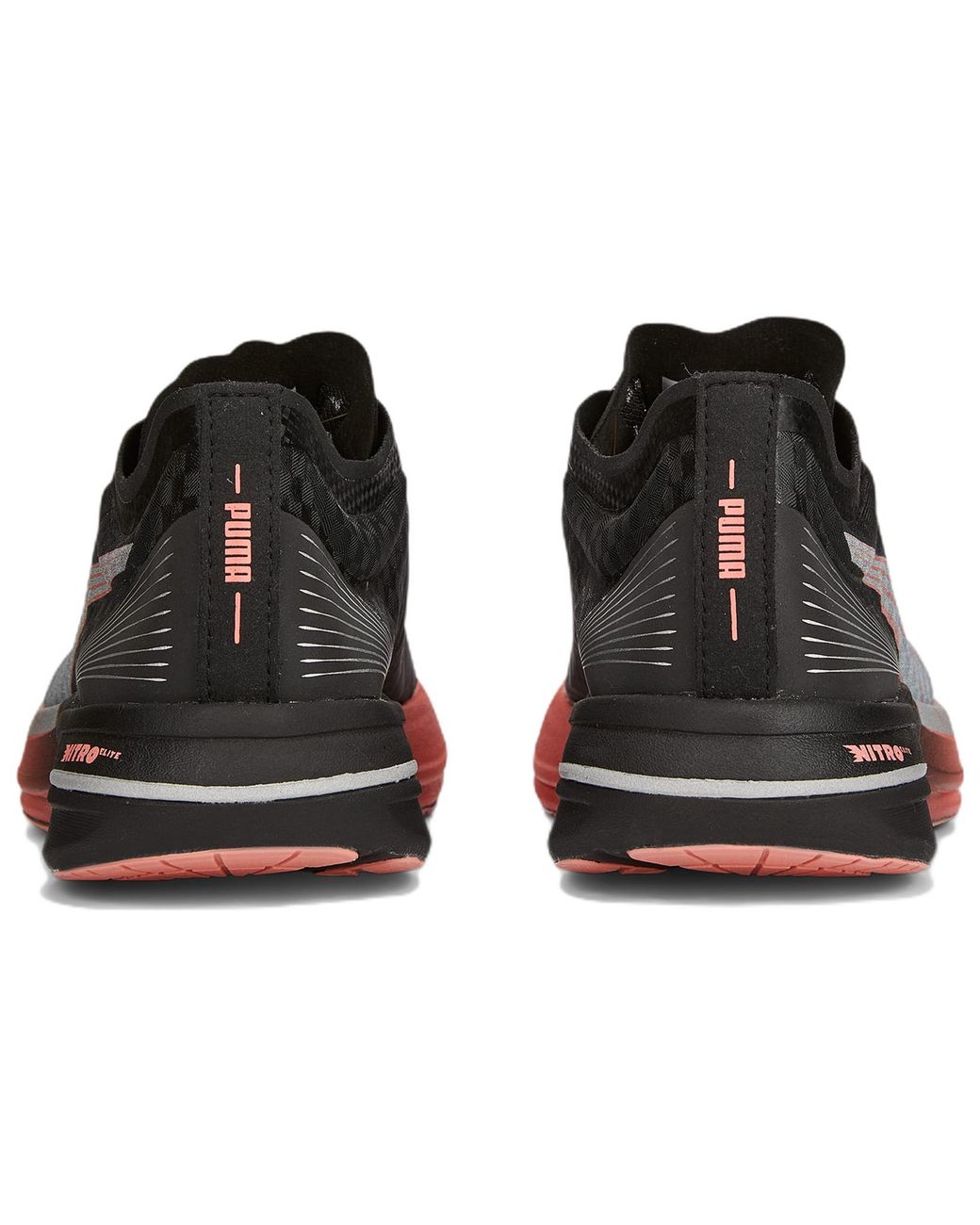 PUMA Black (Wmns) Deviate Nitro Carbon Carnation'