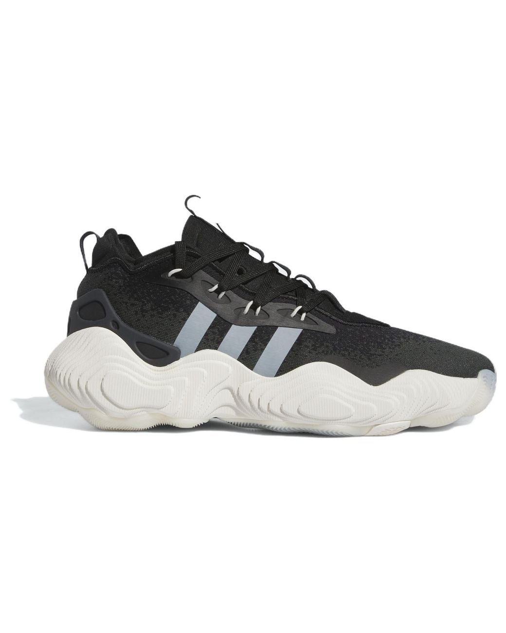 Adidas Black Trae Young 3 'Core Cloud' for men