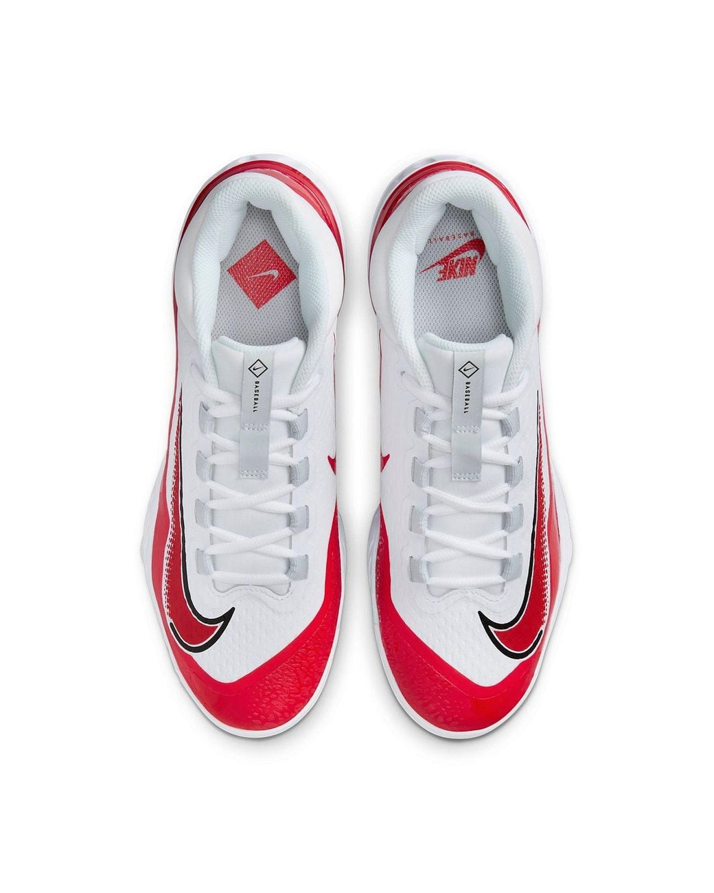 Nike Red Alpha Huarache Elite 4 Low Mcs University' for men