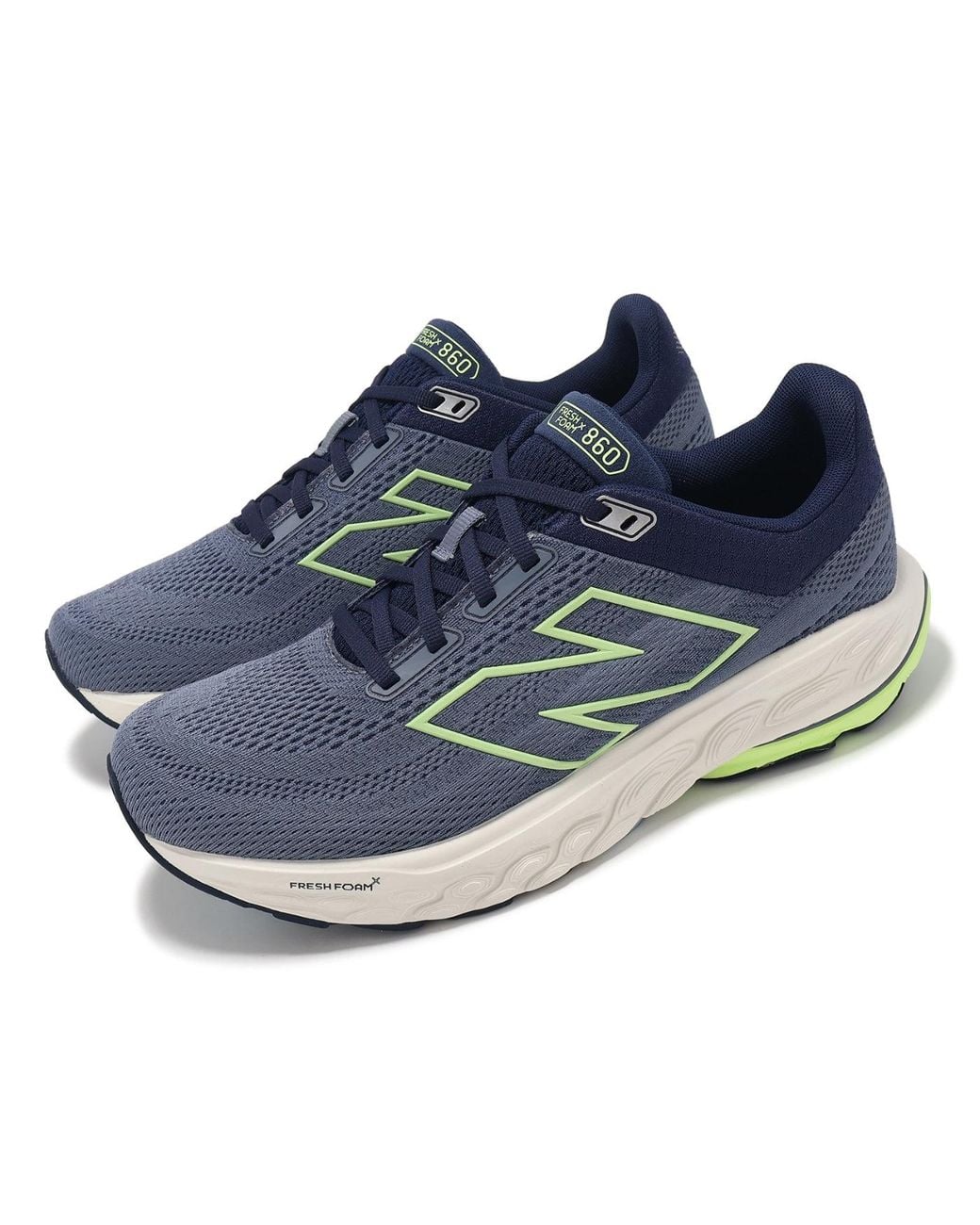 New Balance Blue Fresh Foam X 860V14 Neon' for men