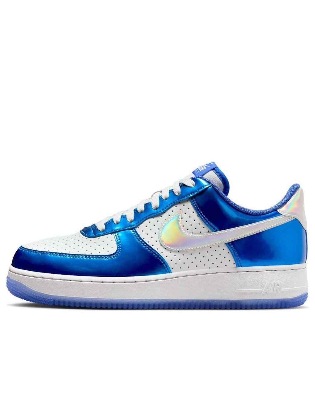 Nike Blue Air Force 1 '07 Lv8 "Light Photo Photon Dust Racer Multi-Color" Hv5751 435" for men