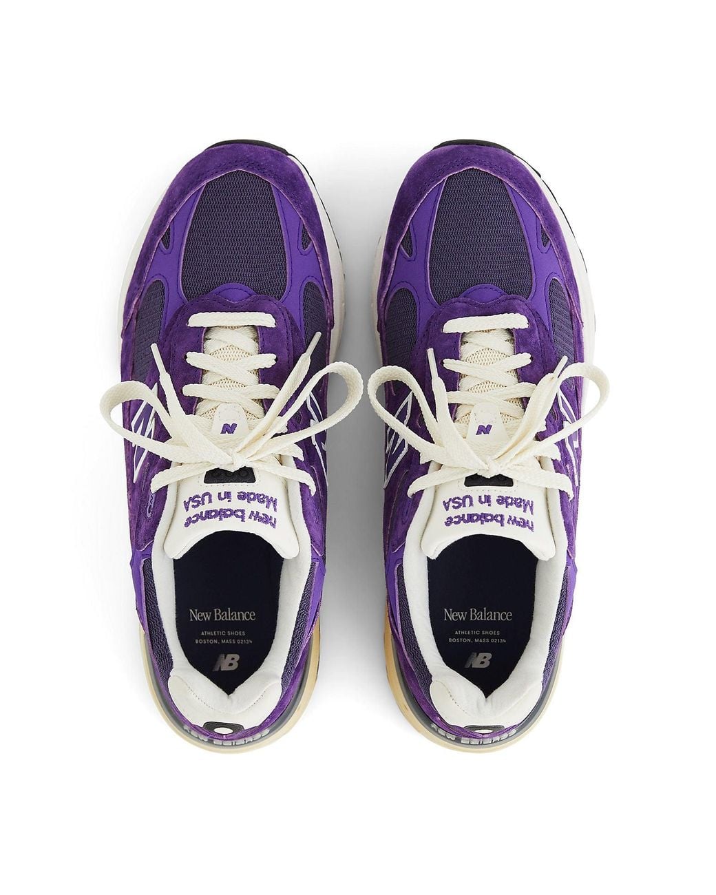 New Balance Purple 993 Sneakers for men