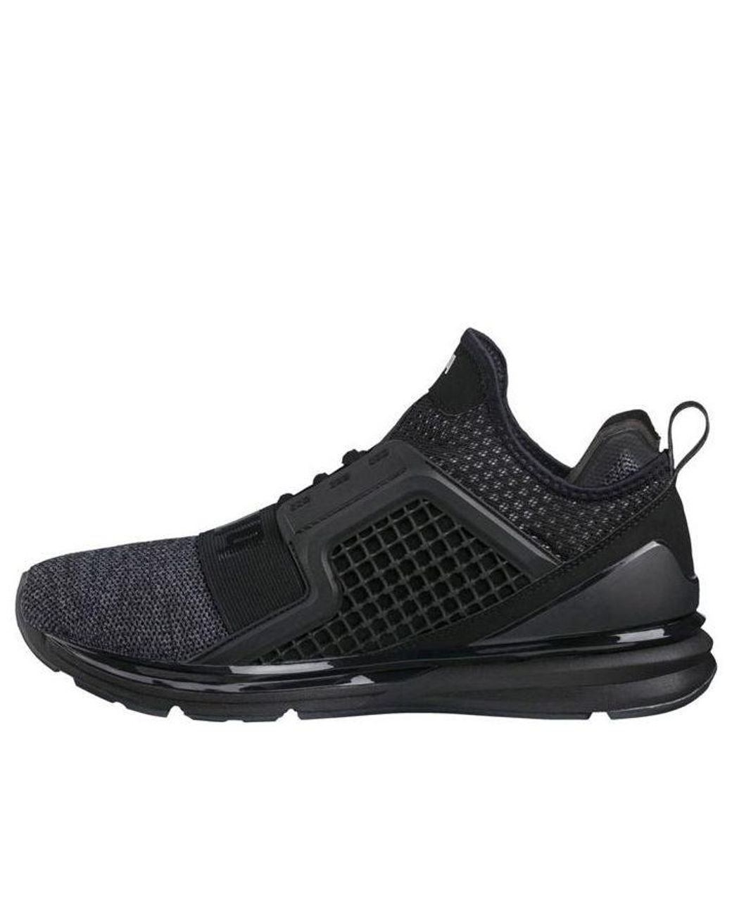 PUMA Black Ignite Limitless Running Shoes for men