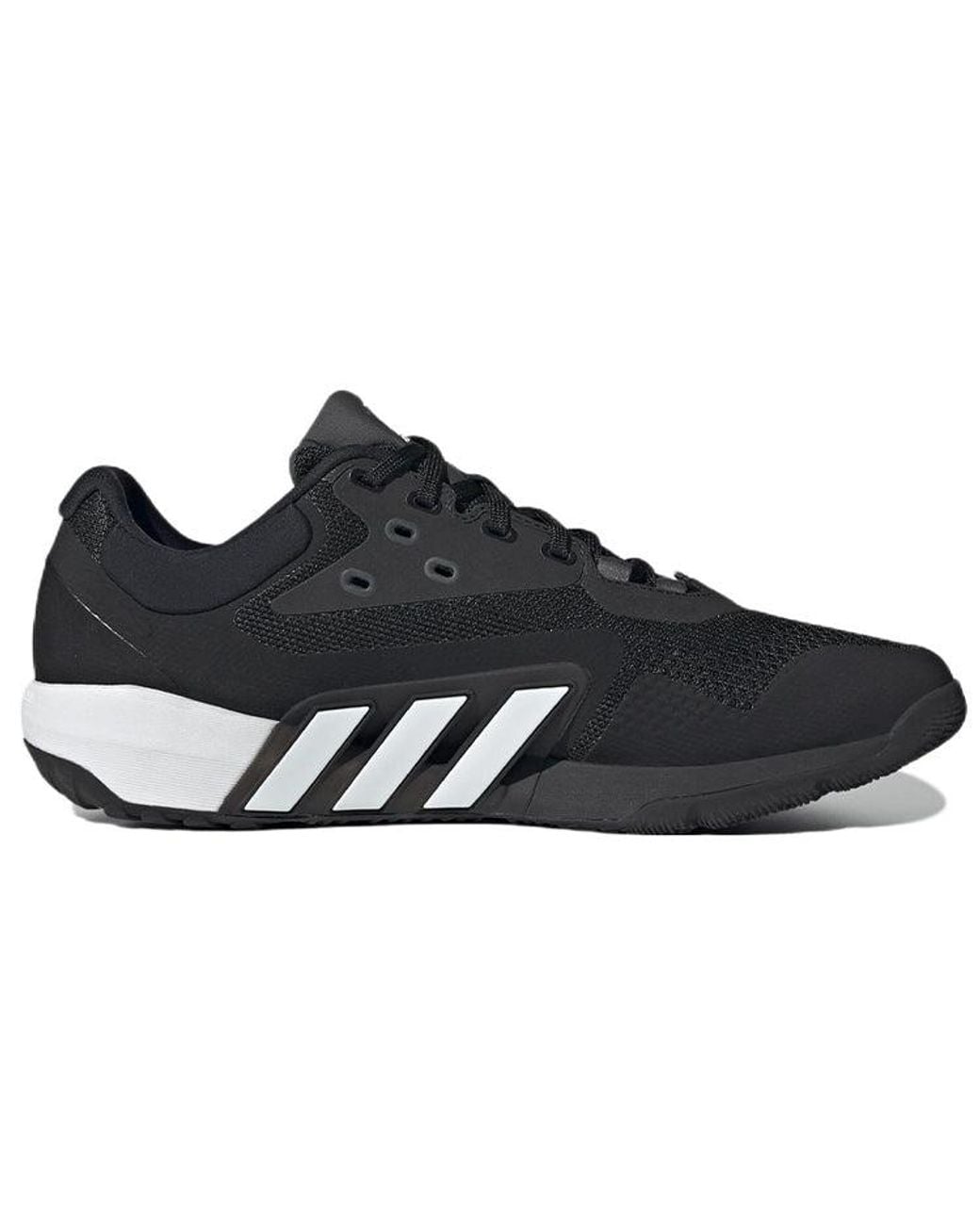 Adidas Black Dropset Trainer Shoes 'Core' for men