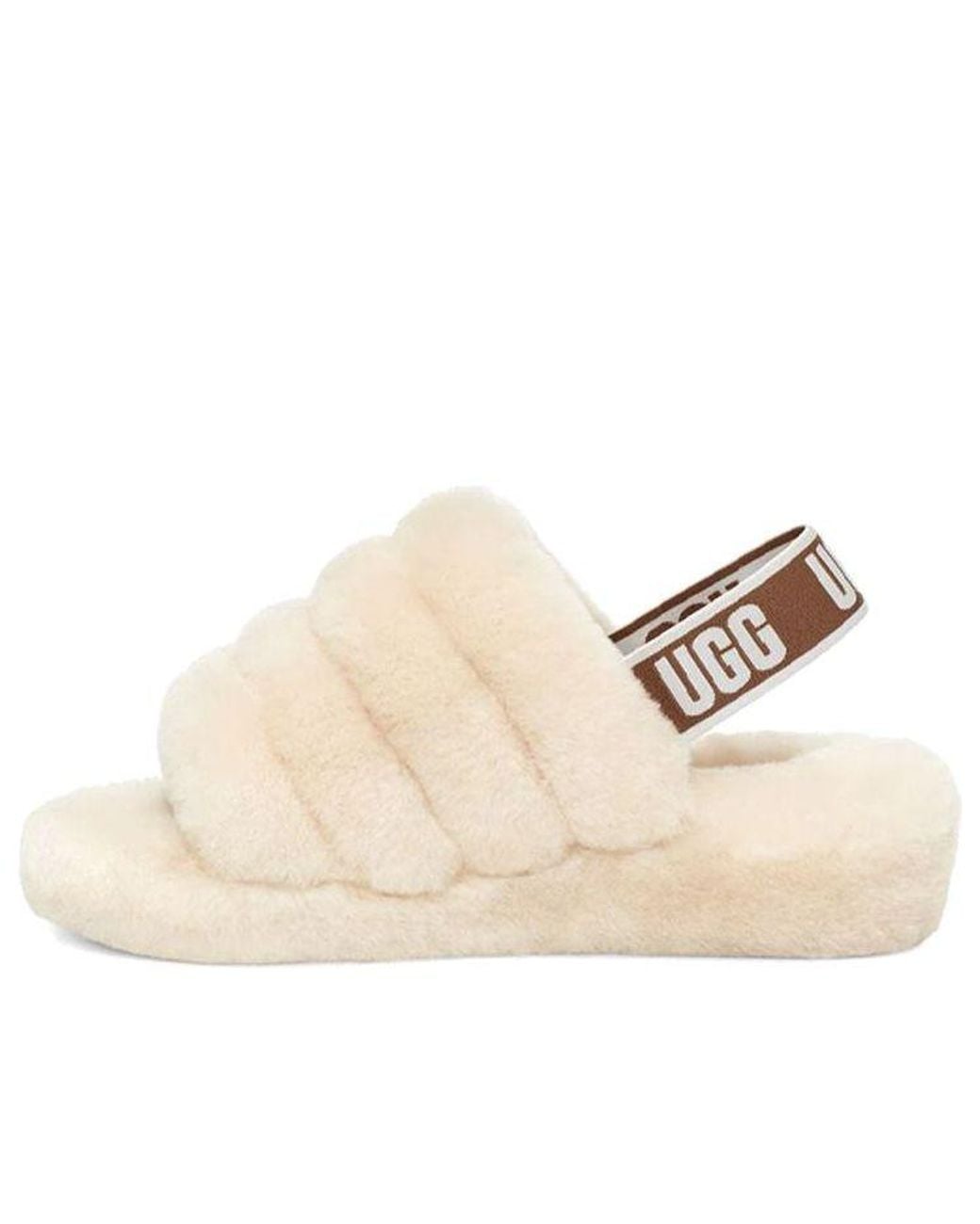 Ugg (Wmns) Fluff Yeah Slide 'Natural'
