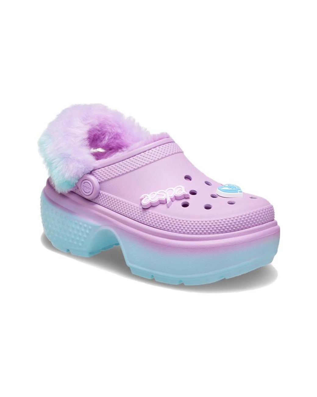CROCSTM Purple X Aespa Clogs 'Lilac'