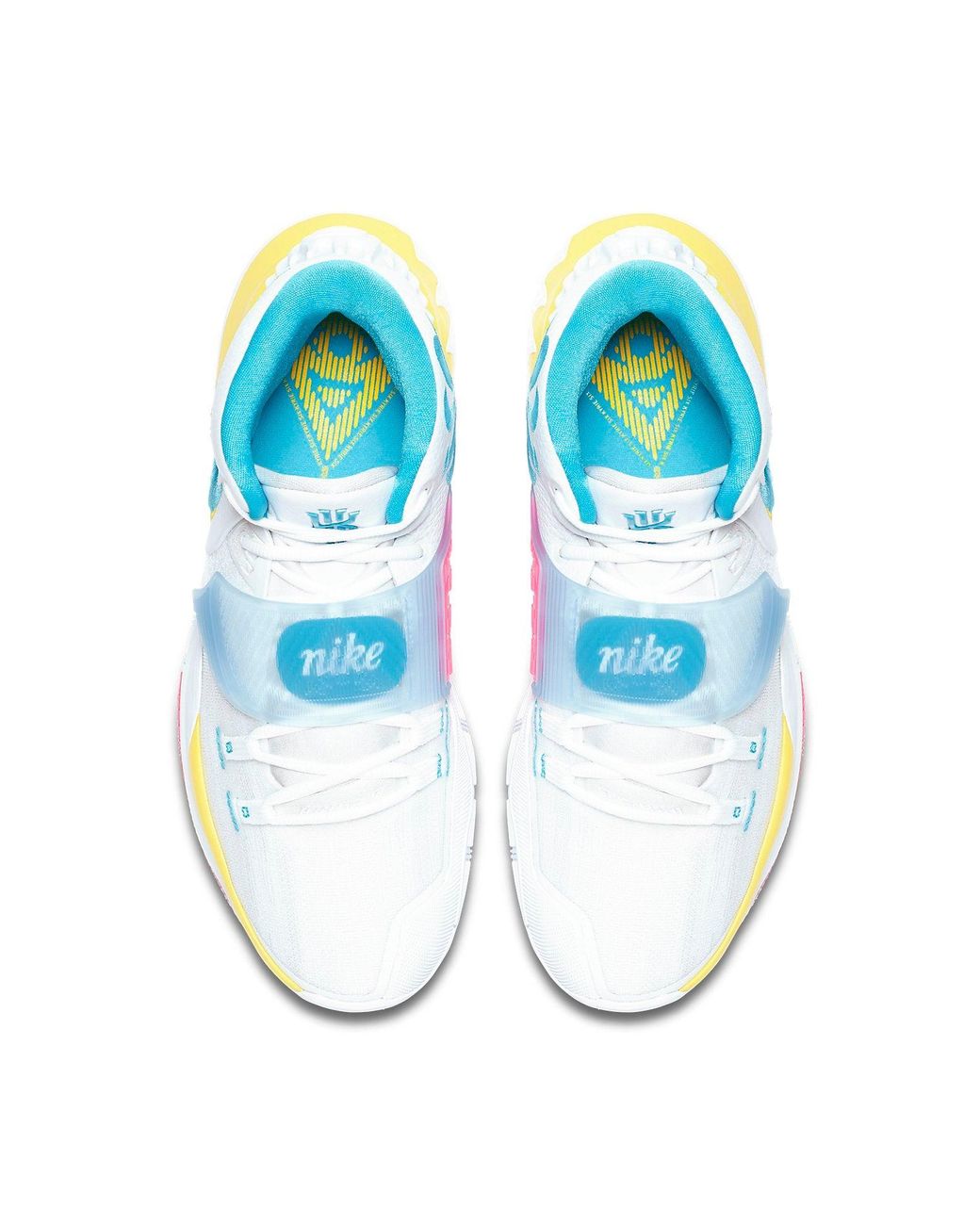 Nike Blue Kyrie 6 'Neon Graffiti' for men