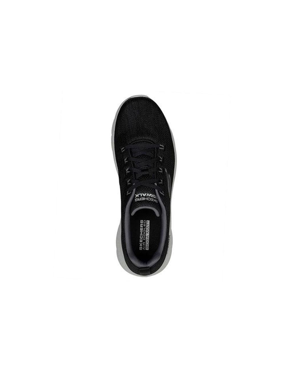 Skechers Black Go Walk Flex Lace Up for men