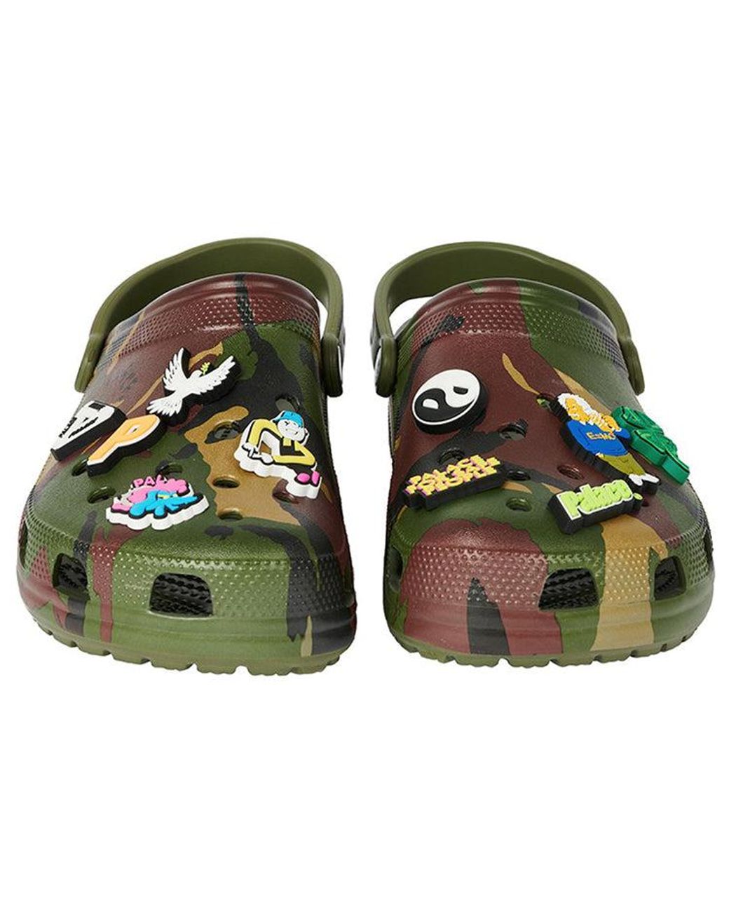 CROCSTM Brown X Palace Classic Clog 'Jungle Camo' for men