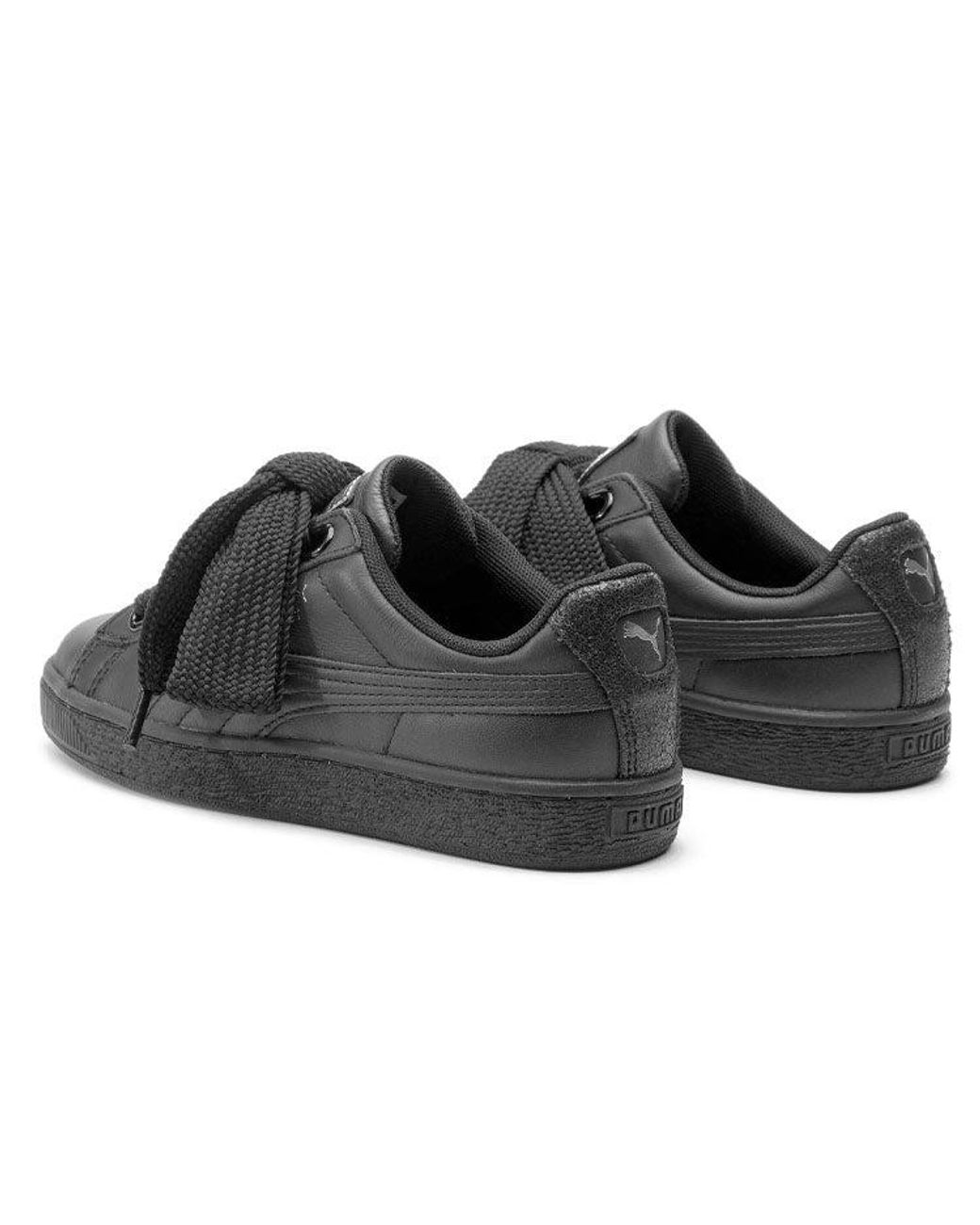 PUMA Black (Wmns) Basket Heart 'Bio Hack