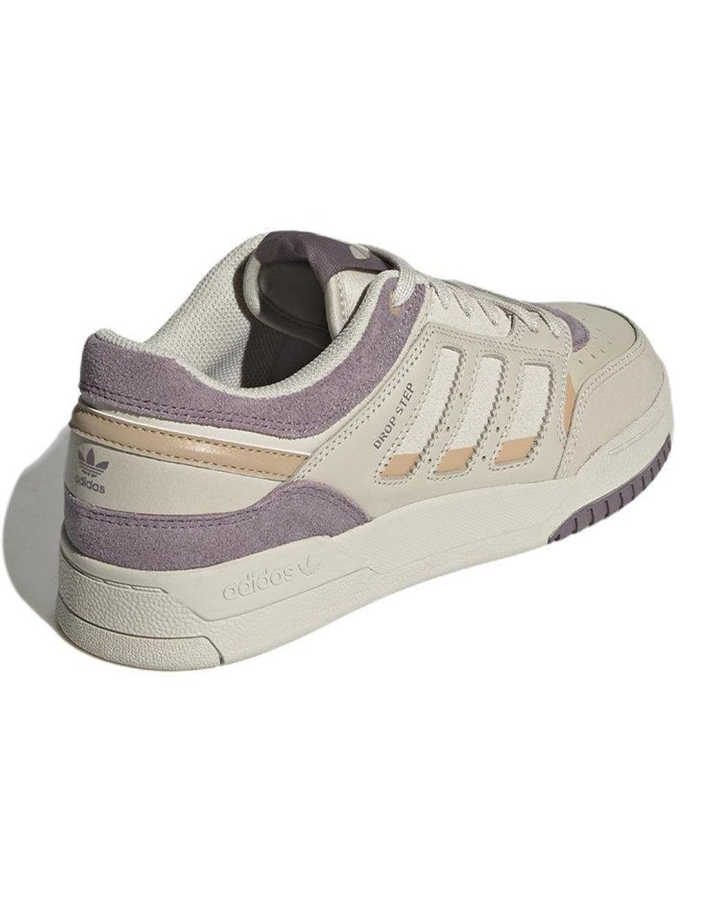 Adidas White (Wmns) Originals Drop Step Low
