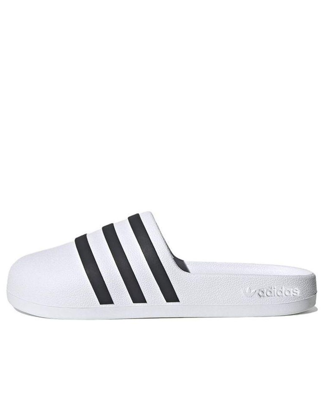 Adidas White Adifom Adilette Slide for men