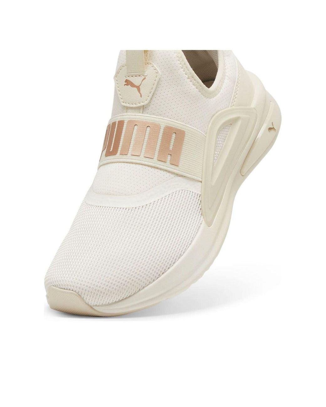 PUMA White Softride Enzo Evo Slip-On 'Alpine Snow' for men