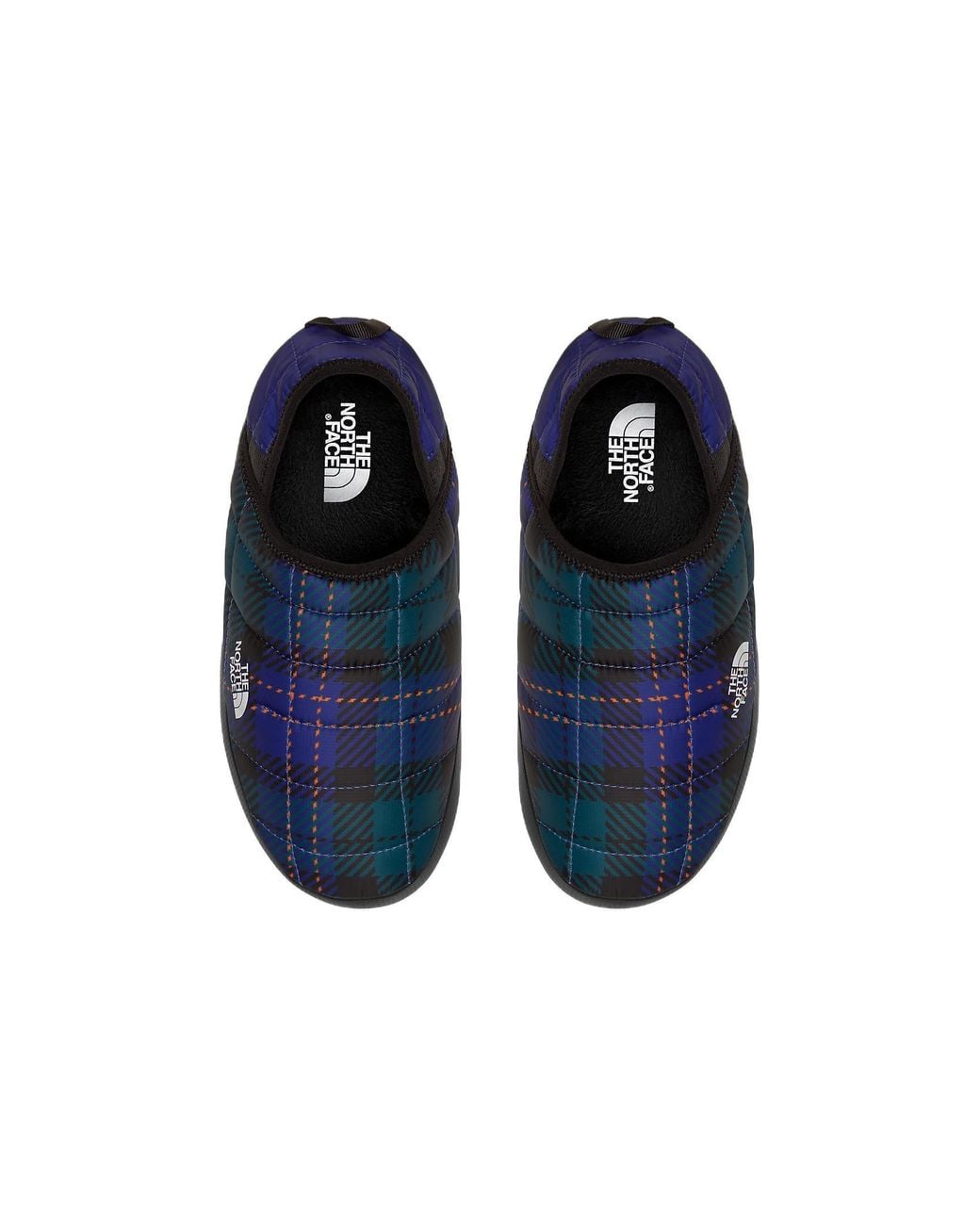 The North Face Blue Thermoball Traction Mule V 'Ponderosa Greenmedium Icon Plaid Print Lapis' for men