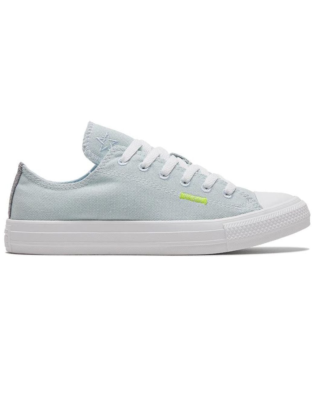 Converse White Chuck Taylor All Star Renew Low 'Chambray' for men