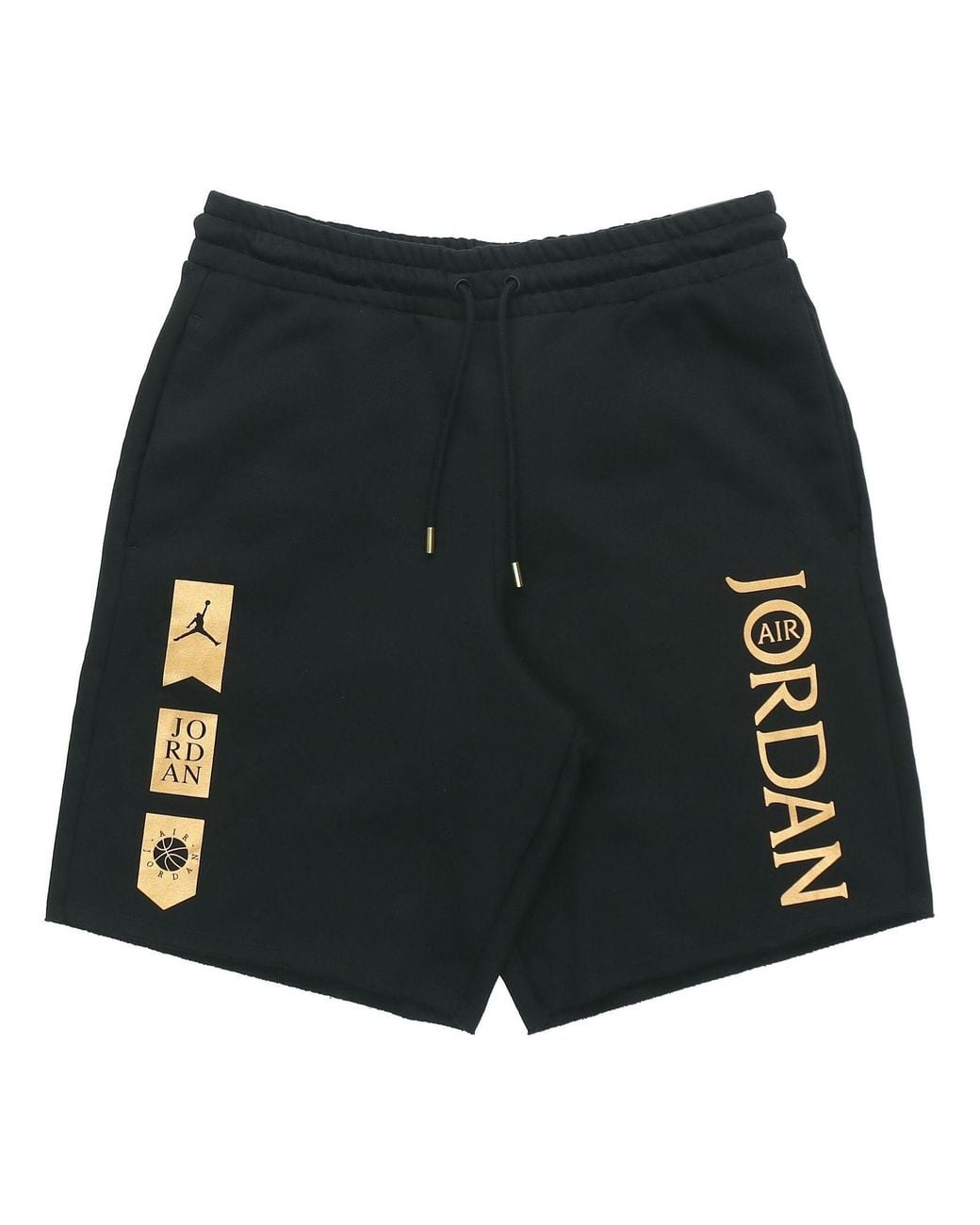 Nike Black Fleece Bronzing Pure Cotton Sports Knit Shorts for men