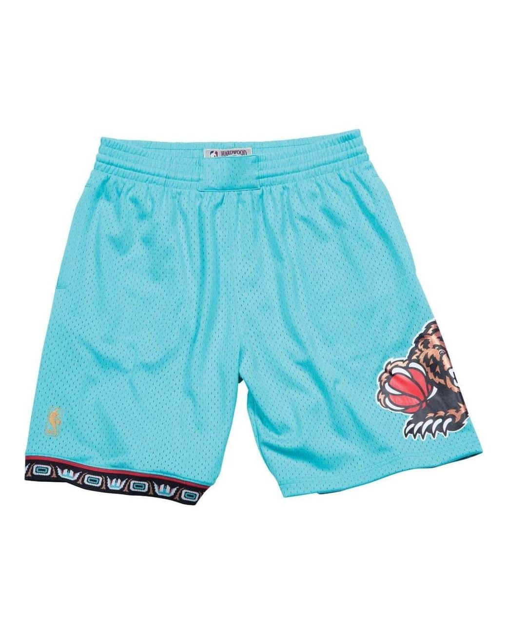 Mitchell & Ness Blue Nba Swingman Shorts Vancouver Grizzlies Road 1996-97 for men