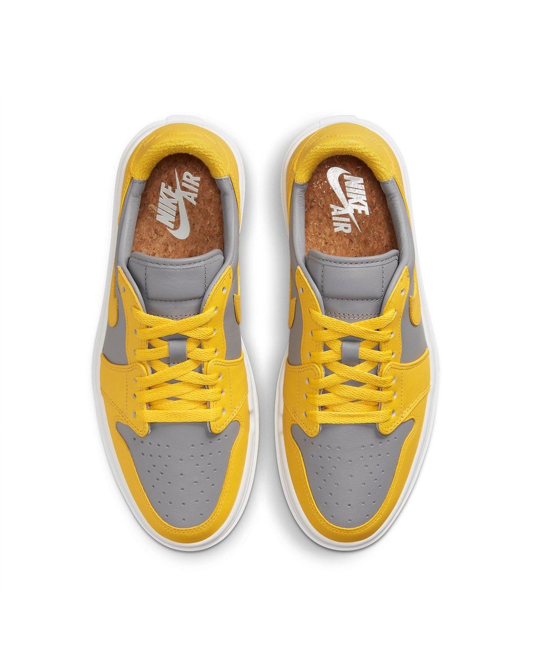 Nike Yellow (Wmns) 1 Elevate Low 'Cement Varsity Maize'