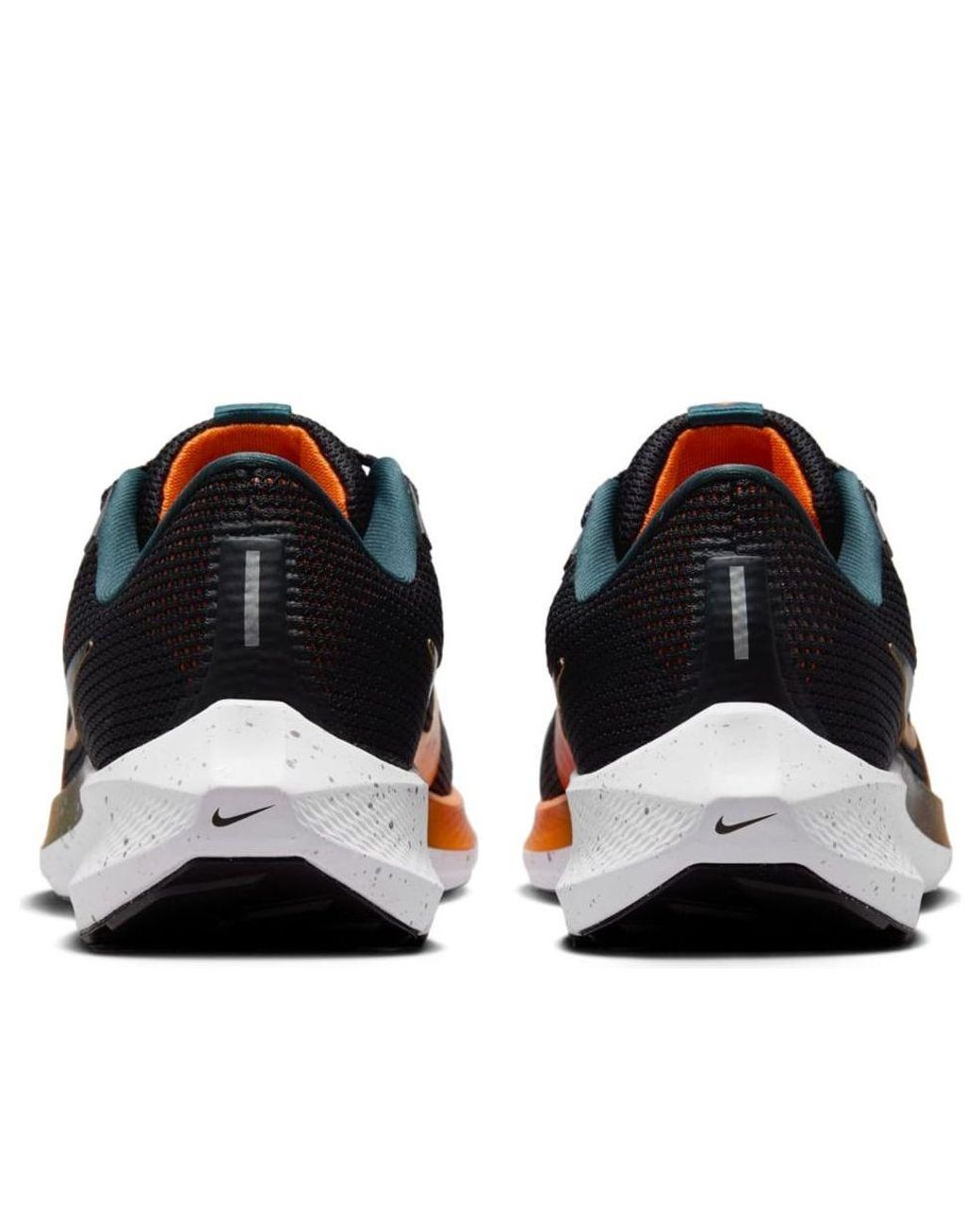 Nike Black Pegasus 40 Road Running Shoes for men