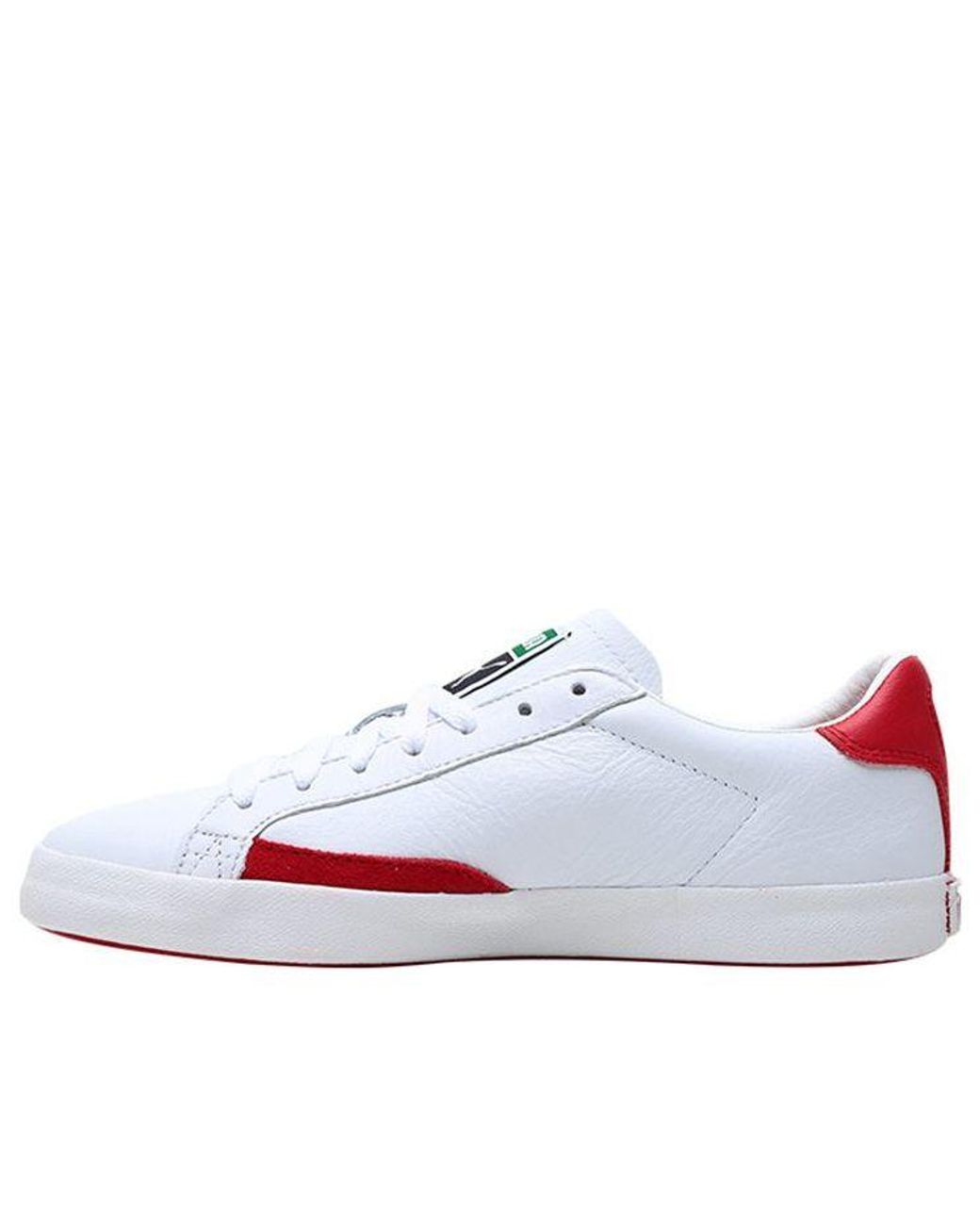 PUMA Match Vulc Shoes Red/white for Men | Lyst