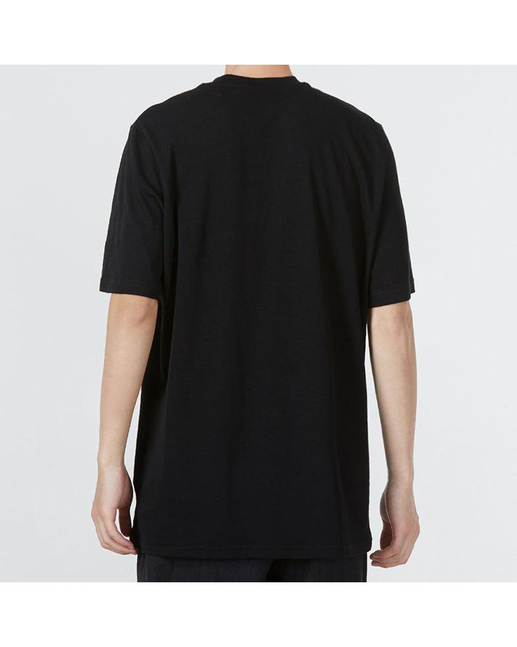 Adidas Black M Camo Bos G T Camouflage Logo Printing Sports Round Neck Short Sleeve for men