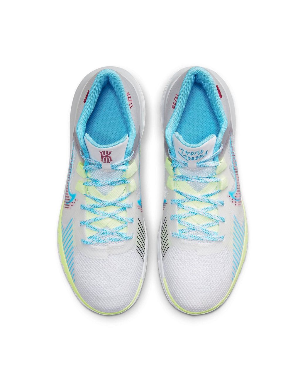 Nike Blue Kyrie Flytrap 5 Ep '1 World 1 People' for men
