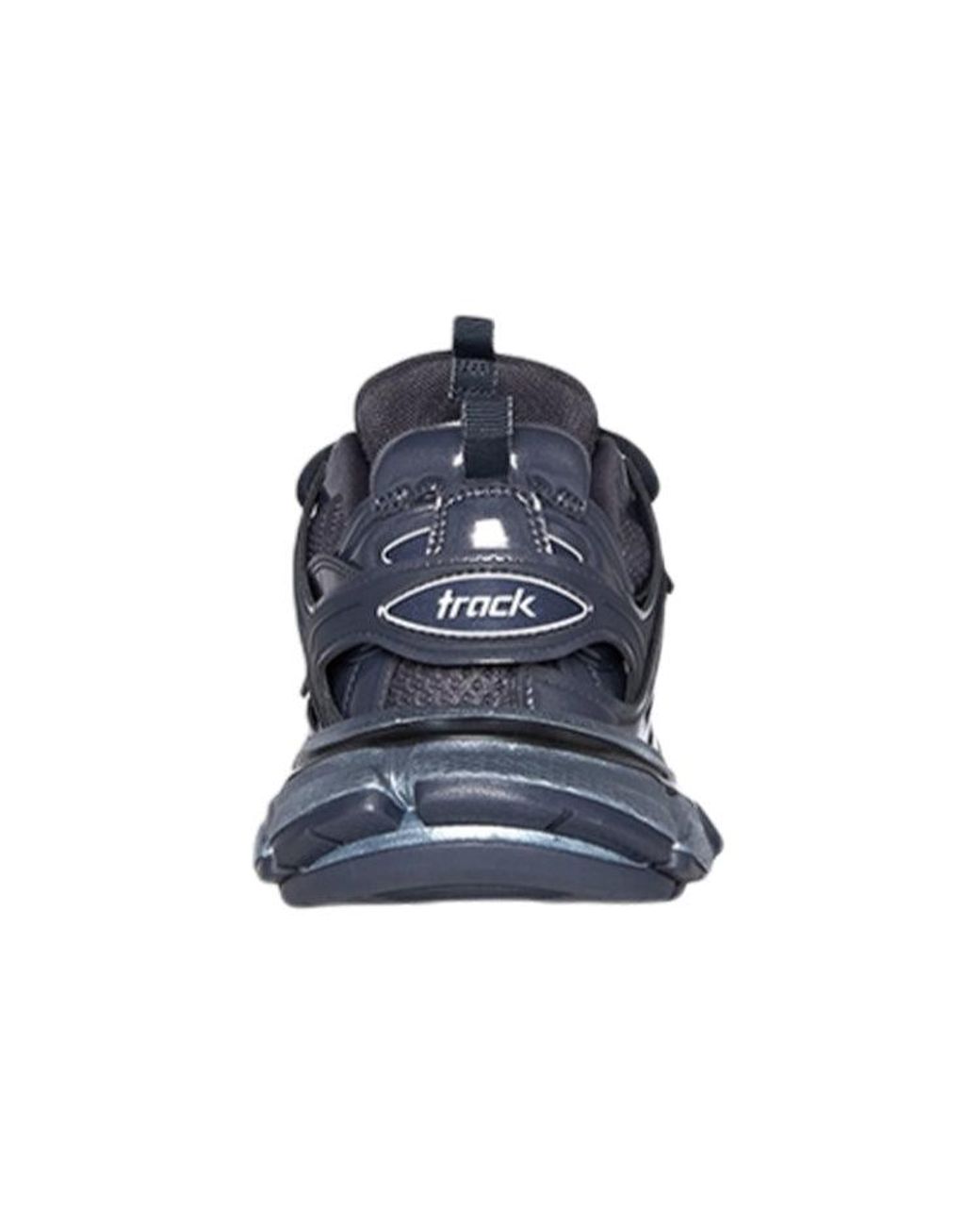 Balenciaga Blue Track 1.0 Sneakers 'Metallic' for men