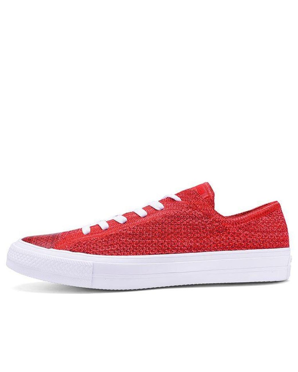 Converse Nike X Chuck Taylor All Star Flyknit Low 'casino Team Red' for Men  | Lyst