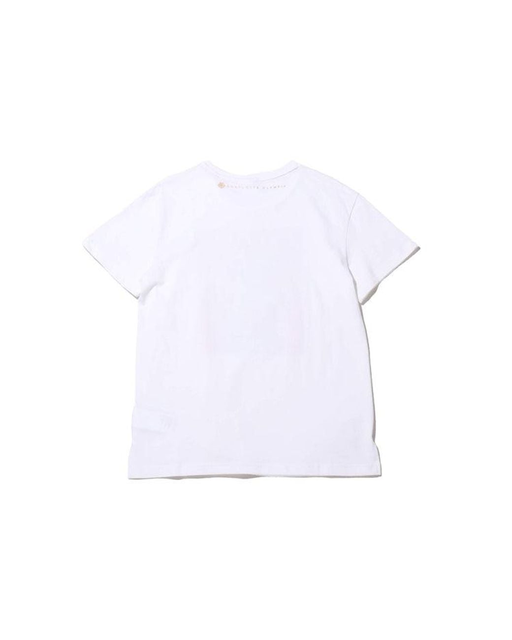 PUMA White (Wmns) X Charlotte Crossover Sp20 Logo Printing Round Neck Short Sleeve