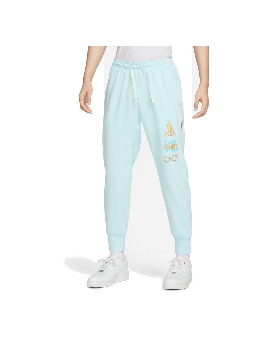 Nike Blue Ja Standard Issue Dri-Fit Basketball Joggers 'Glacier' for men