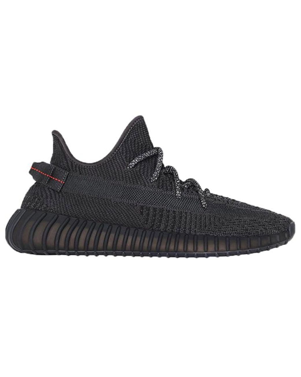 Adidas Black Yeezy Boost 350 V2 Non-Reflective' for men
