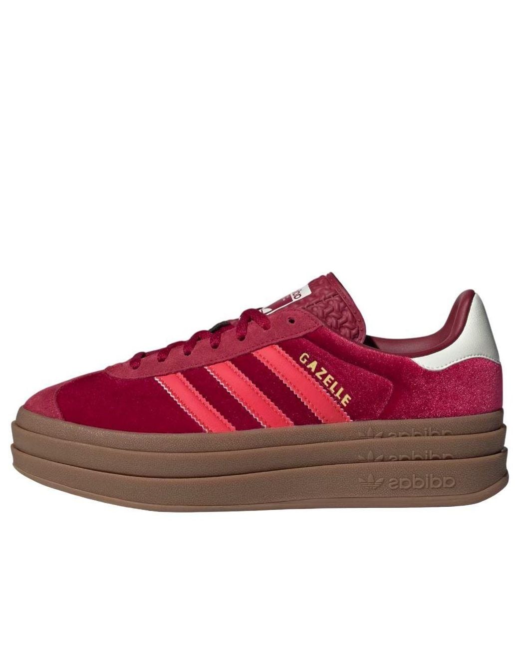 Adidas Red (Wmns) Gazelle Bold 'Bright Velvet'