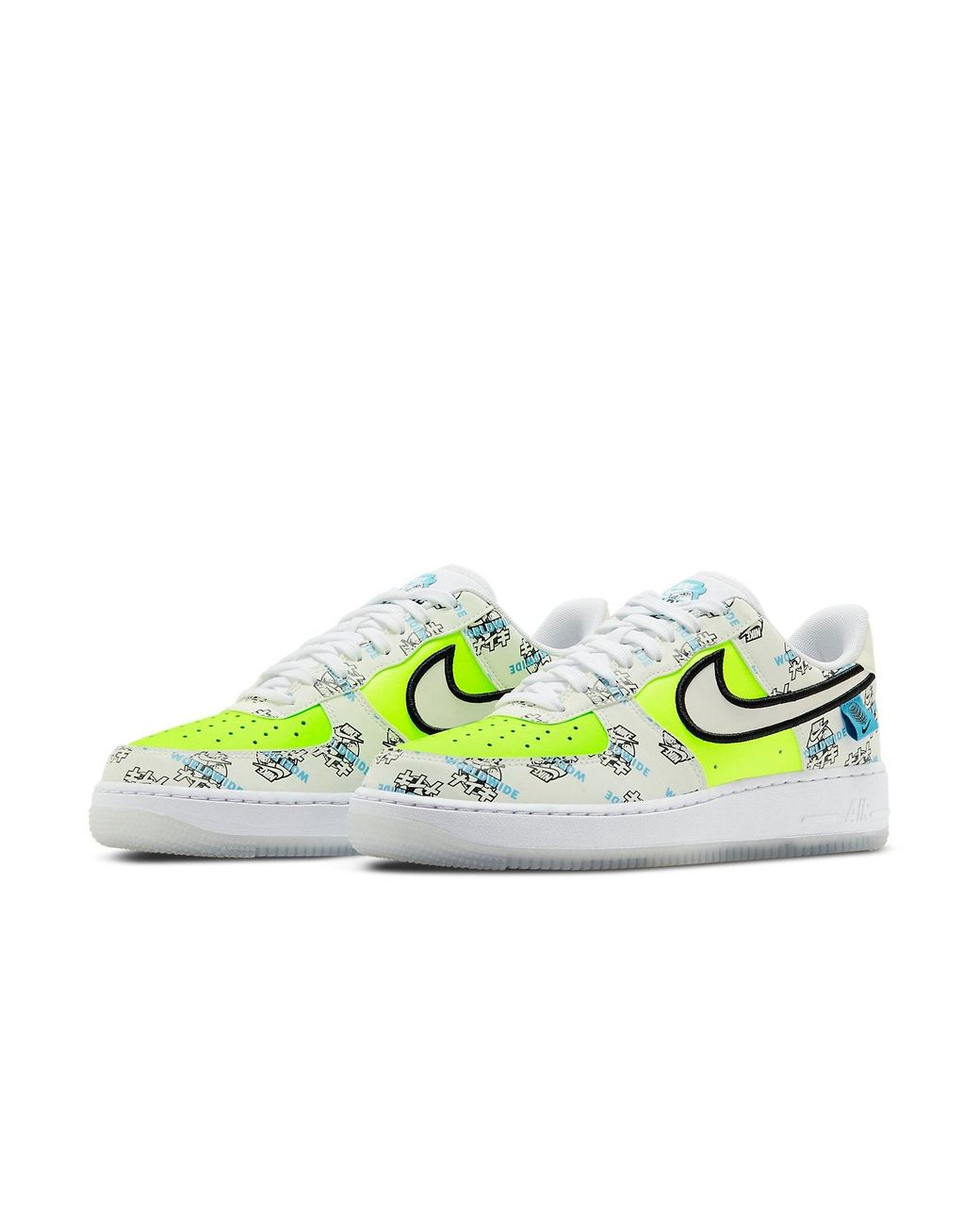 Nike Green Air Force 1 '07 Lv8 'Worldwide Pack for men