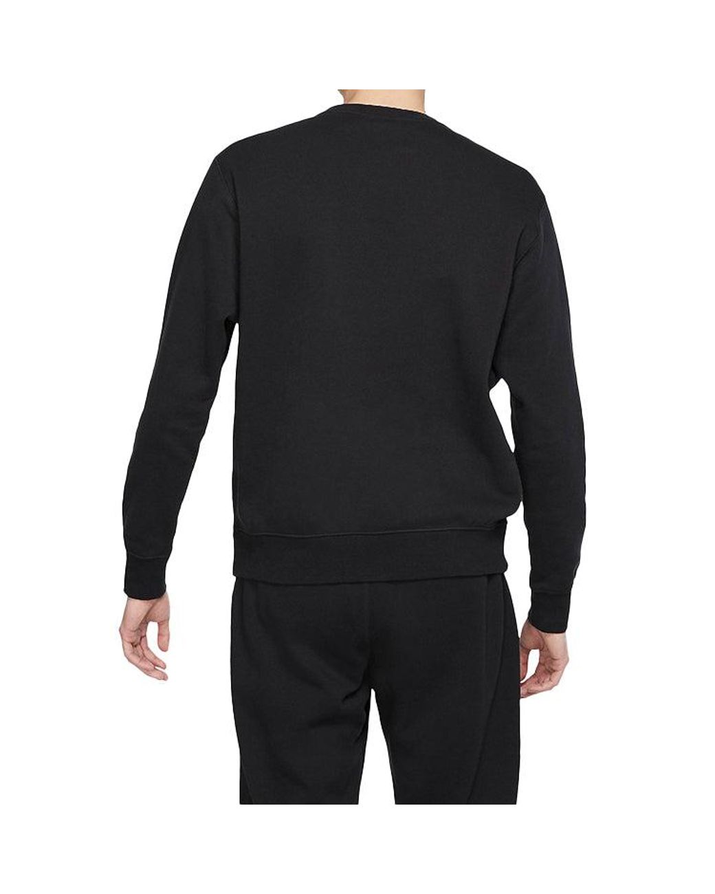 Nike Black Sportswear Club Small Logo Long Sleeves for men